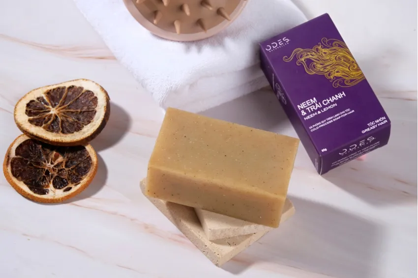 Neem & Lemon Soap For Oily Hair Neem & Lemon Soap For Oily Hair