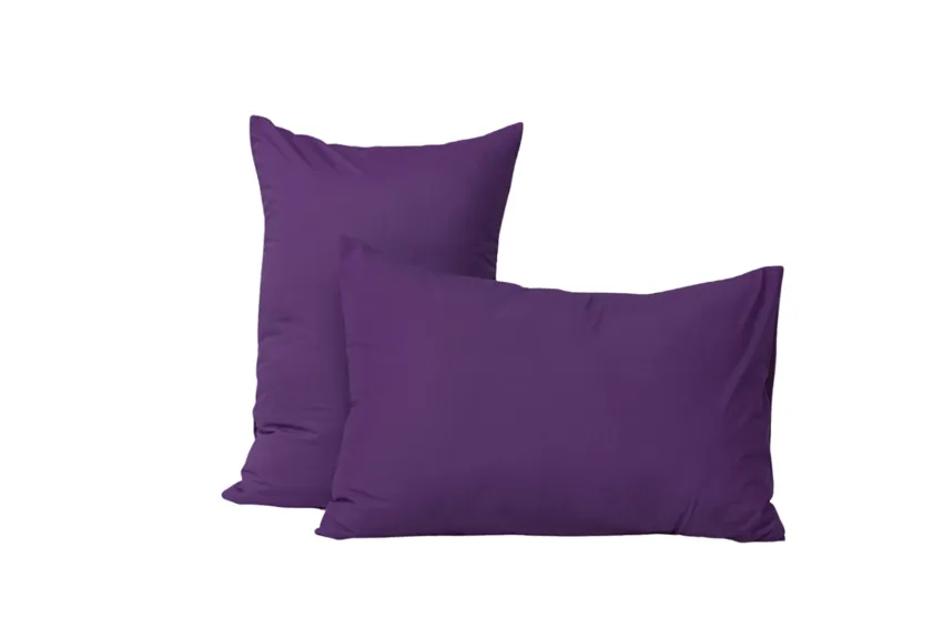 Premium Cotton Pillowcase, Imported Cotton Material, Wrinkle-resistant, No Pilling, Colorfast, Elegant Design, Luxurious Color