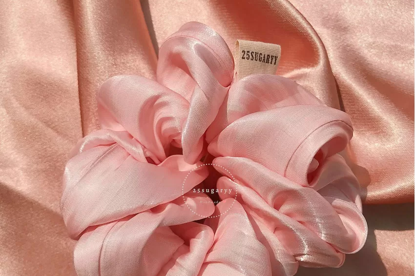 Cột Tóc Vải Tơ Organza