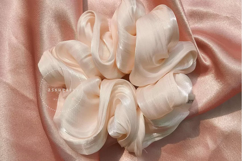 Cột Tóc Vải Tơ Organza