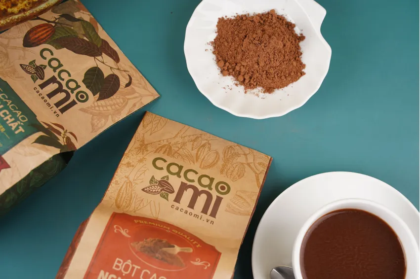 Pure Cacao Powder, Bag of 500g, Nutritious Beverage, Natural Ingredients, Suitable For All Ages, Free Of Additives