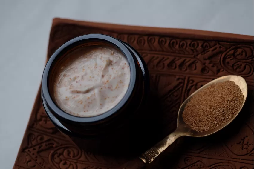 Almond Shell Powder Face Scrub