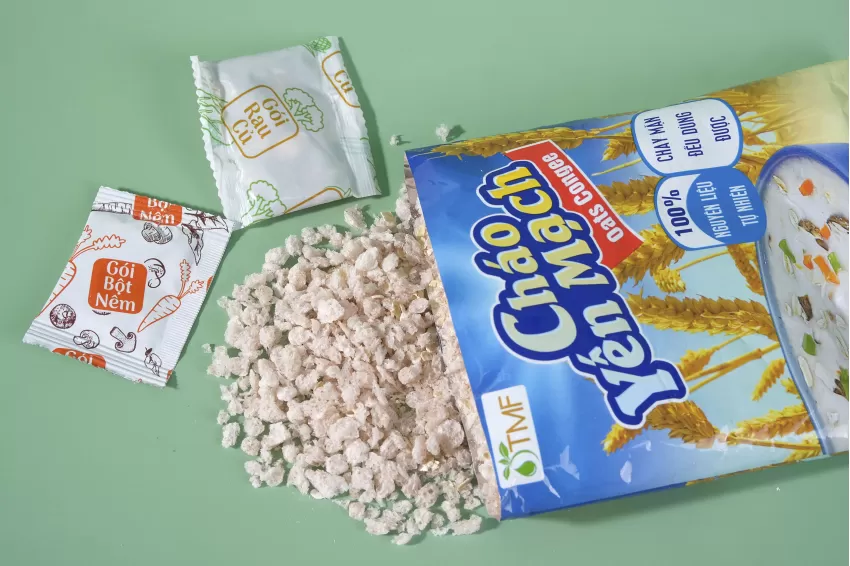 Instant Oats Congee, Single Pack - Tâm Minh Foods | CHUS