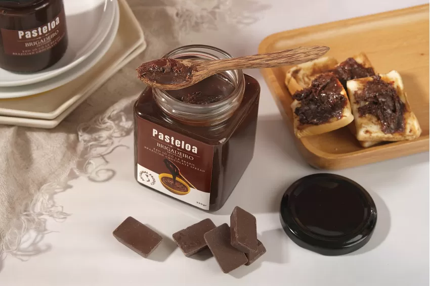 Brazilian Chocolate Spread, Bread Spread Chocolate Preserve, Breakfast Chocolate Preserve, Chocolate Drink Mix, Rich Chocolate Preserve