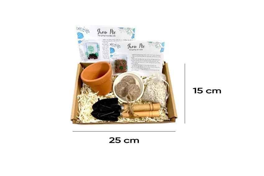 Grow Me! Gift Set, Watch Your Plant Thrive, Embrace A Sense Of Calm And Focus, Contribute To A Greener Planet, Compact And Stylish Gift Box, Essential Gardening Tools, Everything You Need To Get Started, Eco-Friendly Gift, Green Living