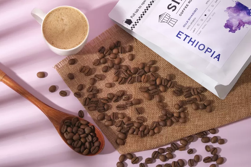 Ethiopia Guji Shakisso Specialty Coffee, Arabica, Coffee Bean, Speciality Coffee, Medium-Roast, Caffeine, Artisanal Coffee