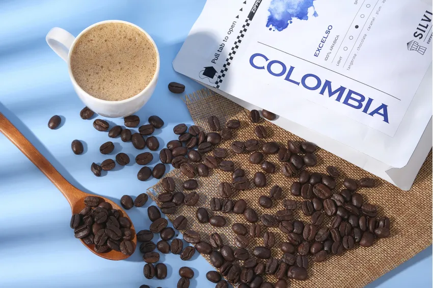 Cà Phê Decaf Colombia, Arabica, Cà Phê Nguyên Hạt, Cà Phê Decaf, Cà Phê Colombia, Cà Phê Đặc Sản, Cà Phê Rang Xay, Caffeine