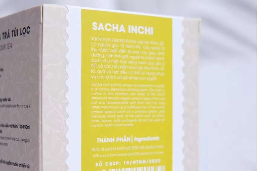 Sacha Inchi Tea, Herbal Tea, Tea Bag, Good For Cardiovascular, Reduce Blood Sugar, Natural Herbs, Gift For Health