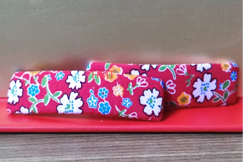 Rectangle Fabric Hair Clip, Various Designs, Vintage Style, Vibrant Colors, Adorable Patterns, A Daily Outfit Accent