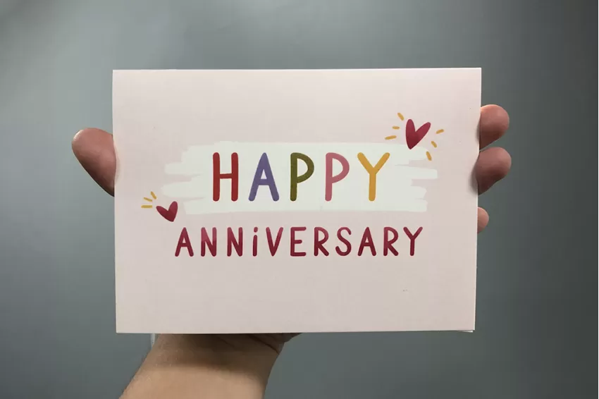 Happy Anniversary Greeting Card