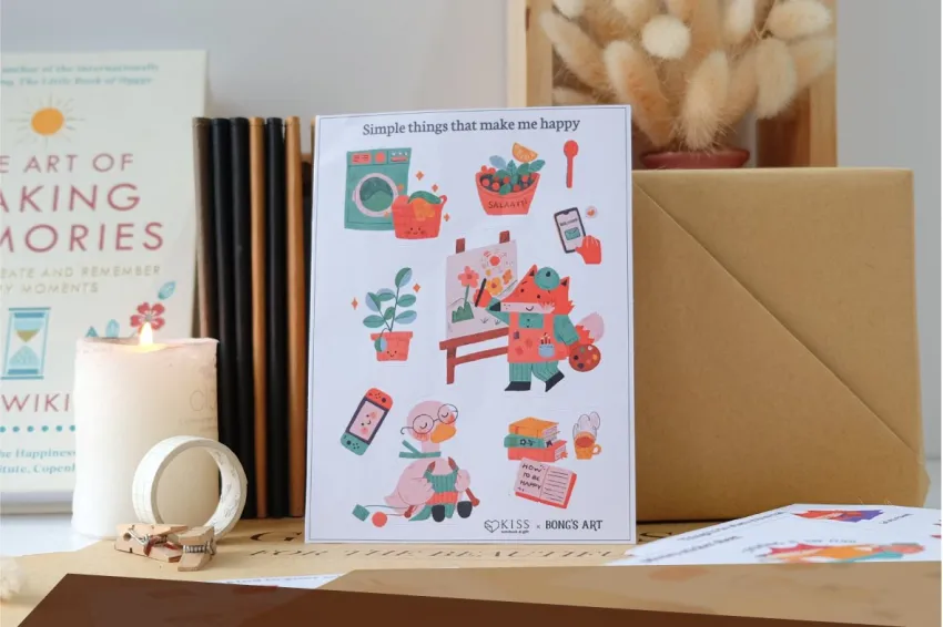 Fulfilling Your Day Sticker Set, Notebook Decorative Stickers, Waterproof Stickers, Cute Stickers, Stickers For Phone Cases Fulfilling Your Day Sticker Set, Notebook Decorative Stickers, Waterproof Stickers, Cute Stickers, Stickers For Phone Cases