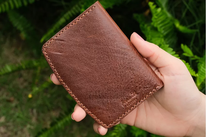 Genuine Leather Cardholder, A Modern Masterpiece Of Handcrafted Durability, Compact Design, Convenient And Stylish, Personalized Cardholder, Gift Idea