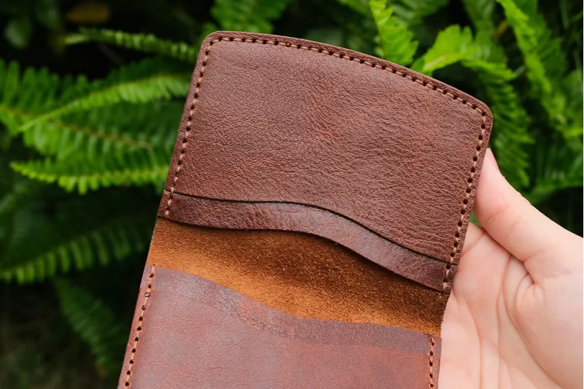 Genuine Leather Cardholder, A Modern Masterpiece Of Handcrafted Durability, Compact Design, Convenient And Stylish, Personalized Cardholder, Gift Idea