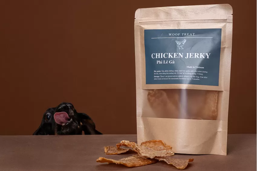 Dried Chicken Jerky, Treat For Dog & Cat, Crispy Dried Chicken, Nutritious Pet Snack, Dried Fresh Chicken Snack