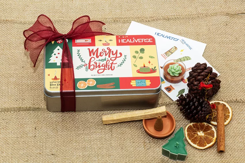 Hộp Quà Giáng Sinh Merry & Bright - HEALIVERSE