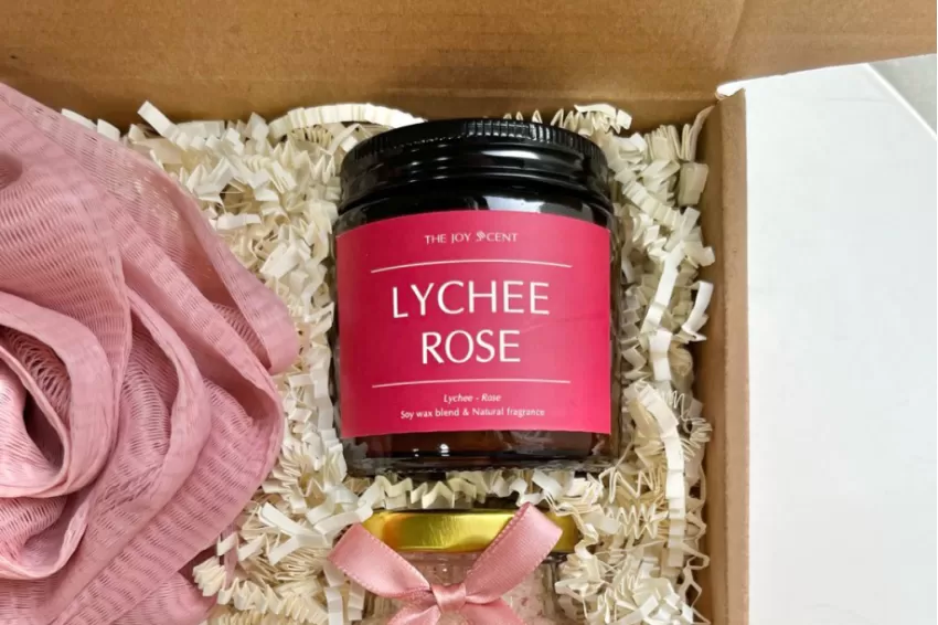 “Love Rosie” Gift Box, Pampering Paradise Gift Box, Gift Box For Her, Self-Care Gift Set, Relaxation Gifts, Gift Ideas, Pampering Bath Products, Relaxing Bath Salts, Essential Oil Candles