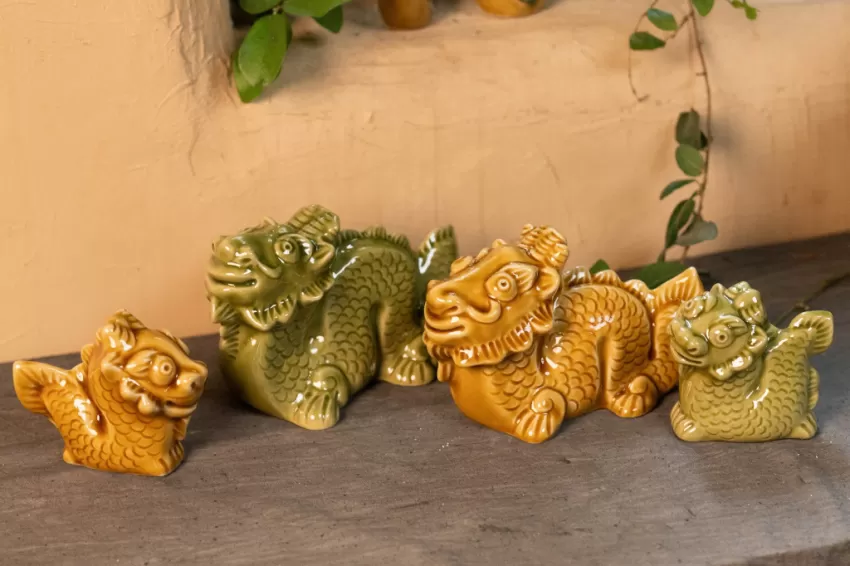 Tượng Rồng Gốm Phủ Men - HCERAMIC, Quà Tặng Doanh Nghiệp