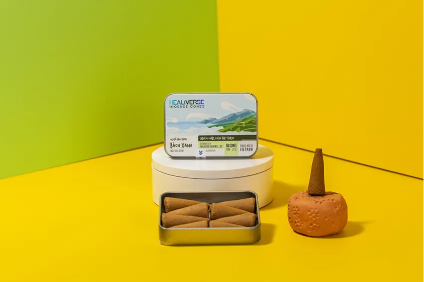 Premium Moc-Chau Cedar Incense Cones, Home Incense Wood Cones, Fragrant Wood Incense Cones, Green Cypress Wood Cones, Herbal Incense Cones Premium Moc-Chau Cedar Incense Cones, Home Incense Wood Cones, Fragrant Wood Incense Cones, Green Cypress Wood Cones, Herbal Incense Cones