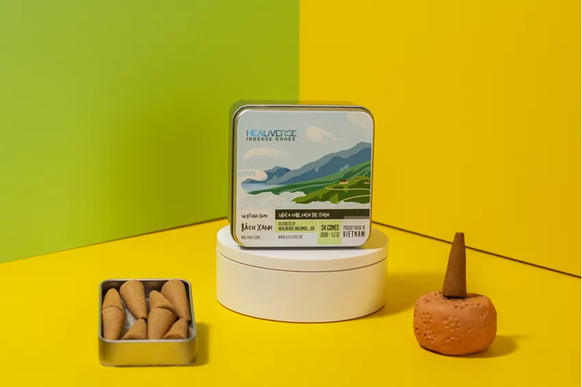 Premium Moc-Chau Cedar Incense Cones, Home Incense Wood Cones, Fragrant Wood Incense Cones, Green Cypress Wood Cones, Herbal Incense Cones Premium Moc-Chau Cedar Incense Cones, Home Incense Wood Cones, Fragrant Wood Incense Cones, Green Cypress Wood Cones, Herbal Incense Cones