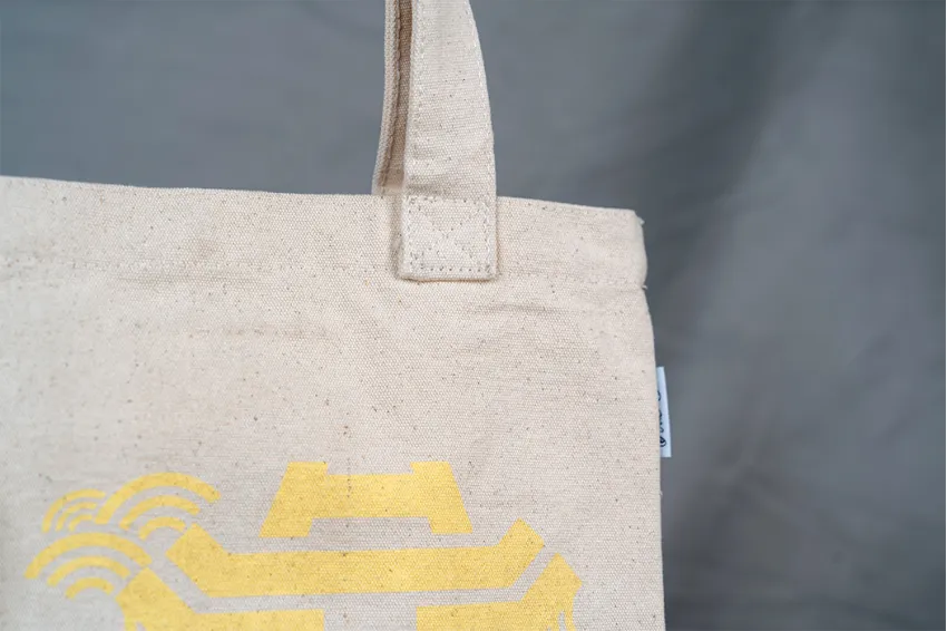 "47 Hàng Ngang" Canvas Tote Bag, Hanoi Collection: Craft Marks, Tote Bags, Fabric Bags, Unique Design Bags, Gifts for Foreigners, Gift Ideas