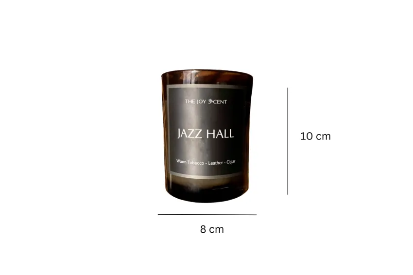 Jazz Hall Scented Candle, Relive The Vintage Fragrance, Premium Scented Candle, Elegant Glass Jar, Exquisite Packaging, Premium Gifts