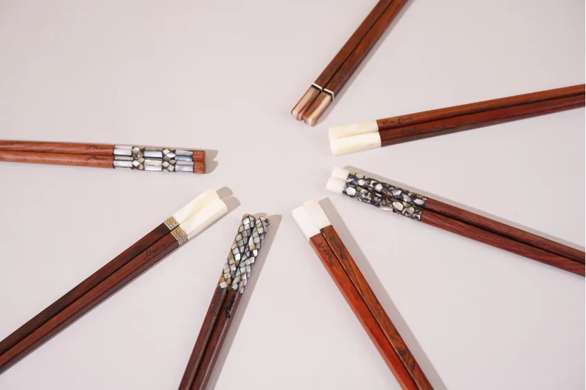 Rosewood Chopsticks, Elegant Utensils, Premium Quality Gifts for Housewarming, Personalized Gifts, Corporate Gift