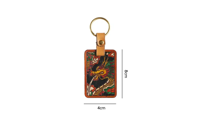 Móc Chìa Khóa Da Vẽ Tay 12 Con Giáp, Da Bò Thật, Quà Tặng Cá Nhân Hóa Độc Đáo, Quà Tặng Doanh Nghiệp Móc Chìa Khóa Da Vẽ Tay 12 Con Giáp, Da Bò Thật, Quà Tặng Cá Nhân Hóa Độc Đáo, Quà Tặng Doanh Nghiệp