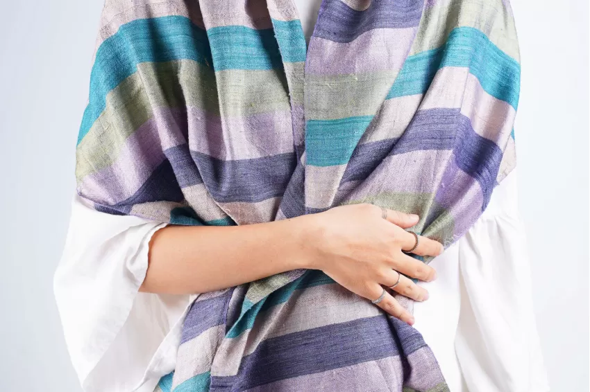 Luxurious silk scarves for mother-in-law