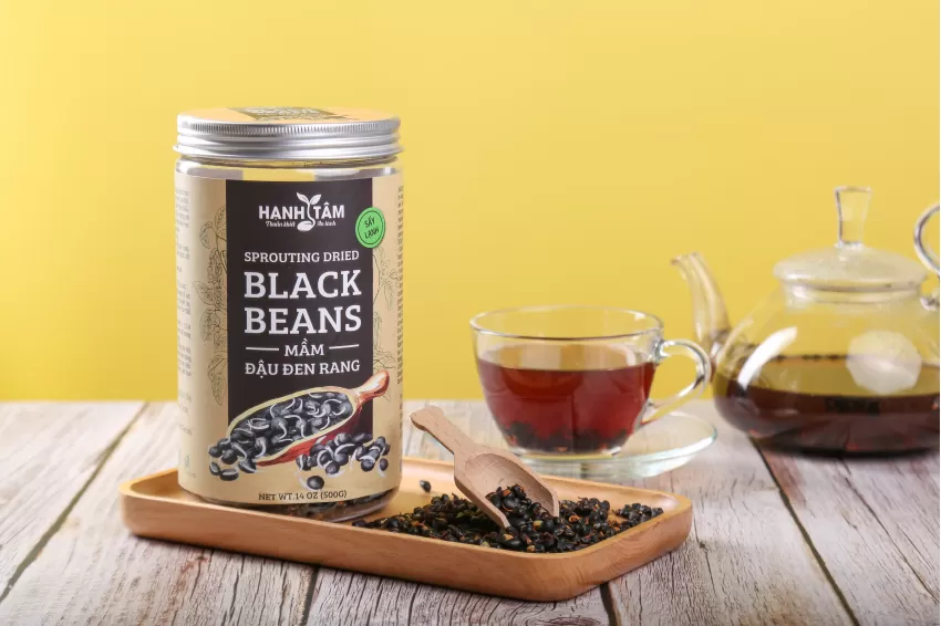 Roasted Black Bean Sprouts Tea - Healthy Drink
