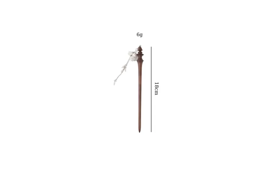 Lily Of The Valley 2 Dangle Wooden Hair Stick, Elegant Hair Accessory, Delicate White Orchid Blooms, Soft Lines, Handcrafted Stick Lily Of The Valley 2 Dangle Wooden Hair Stick, Elegant Hair Accessory, Delicate White Orchid Blooms, Soft Lines, Handcrafted Stick