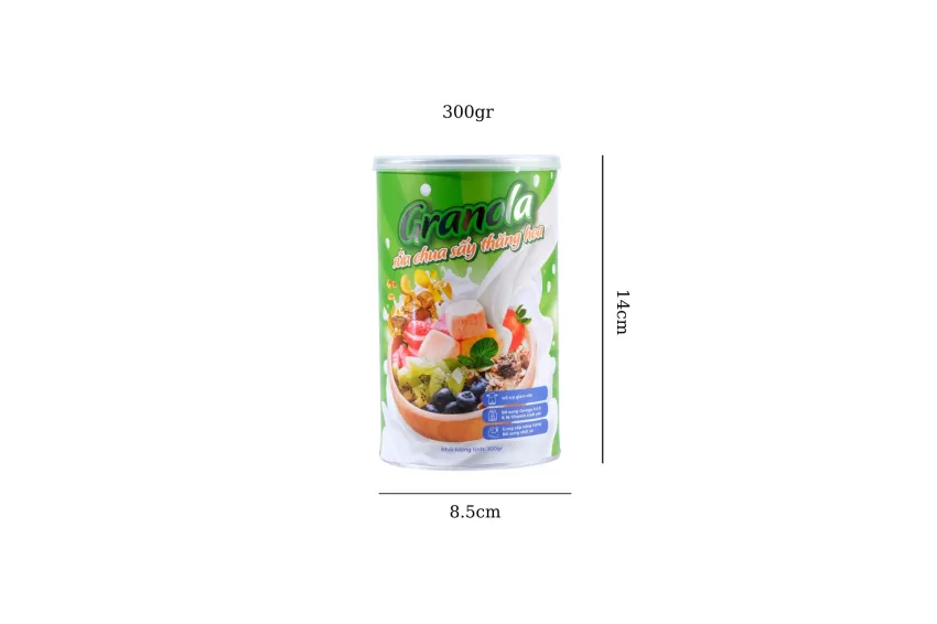 Granola With Freeze Dried Yogurt Cubes Granola With Freeze Dried Yogurt Cubes