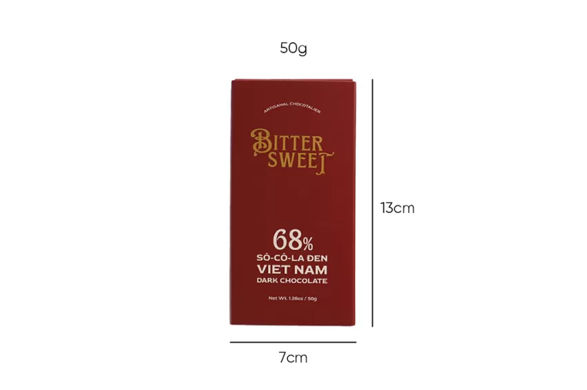 Socola Vị Nguyên Bản, Mekong Delta 68% - Bittersweet Chocolatier Socola Vị Nguyên Bản, Mekong Delta 68% - Bittersweet Chocolatier