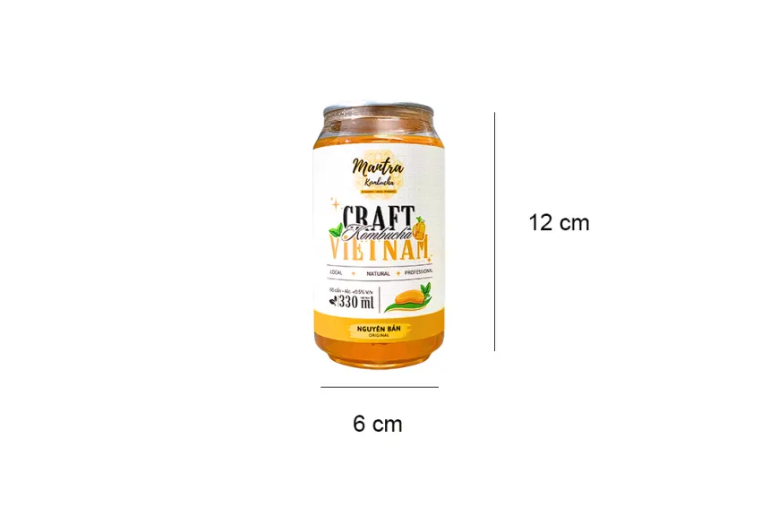 Mantra Kombucha Vị Nguyên Bản, Kombucha, Trà Lên Men, Thức Uống Lành Mạnh, Nguyên Liệu Tự Nhiên, Thức Uống Tốt Cho Hệ Tiêu Hóa, Quà Tặng Sức Khỏe