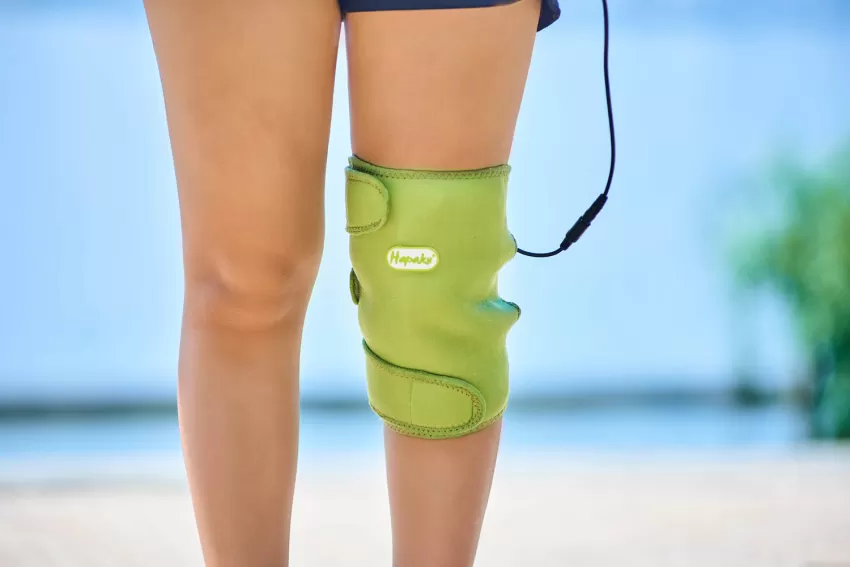 Electric Heating Herbal Pack For Knees, Herbal Hot Compress Pack, Joint Pain Relief Compress Belt, Knee Compression Wrap