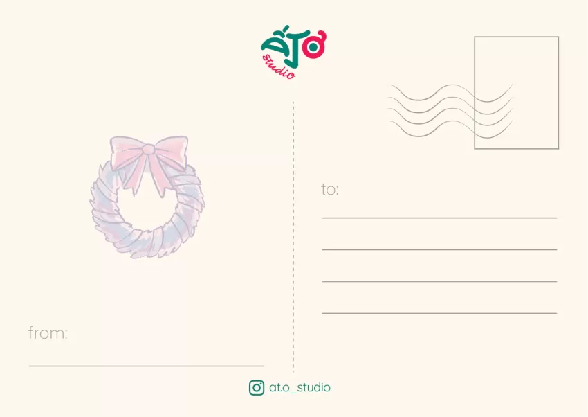 Postcard AR "Ất Ơ"