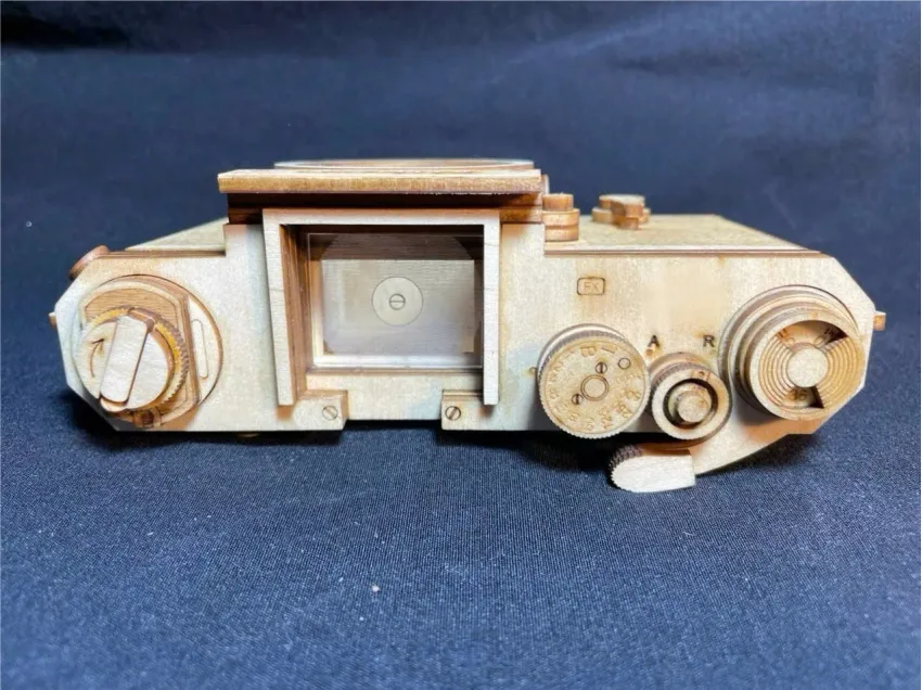 Real Scale Nikon F Wooden Camera Assembly Model, Exquisite Perfection, 152-Operation Wood Model, Thinking Toy, Home Decoration, Vietnamese Souvenirs Real Scale Nikon F Wooden Camera Assembly Model, Exquisite Perfection, 152-Operation Wood Model, Thinking Toy, Home Decoration, Vietnamese Souvenirs
