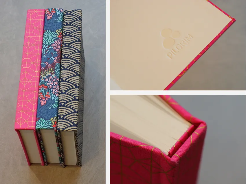 Limited Edition Journal Made With Fabrics From Around The World, Fabric Notebook, A Touch Of Elegance To Your Every Memory, Handcrafted With Care, Corporate Gift