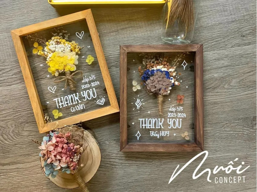 Bouquet Design, Rectangle Dried Flower Frame, Decorative Artwork, Rustic And Natural Beauty, Handcrafted Decor Item, Personalized Gifts