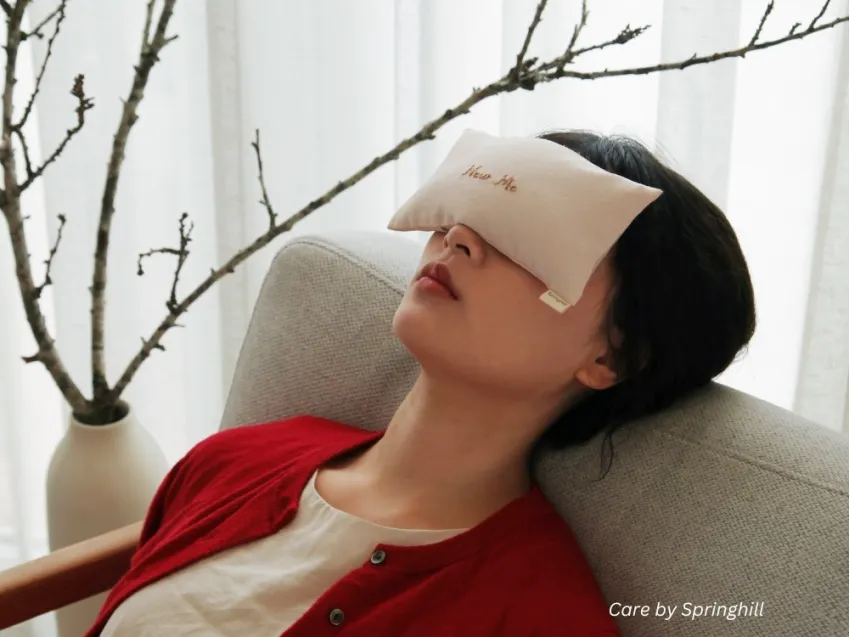 Herbal Eye Pillow - Care for good sleep for aging mothers