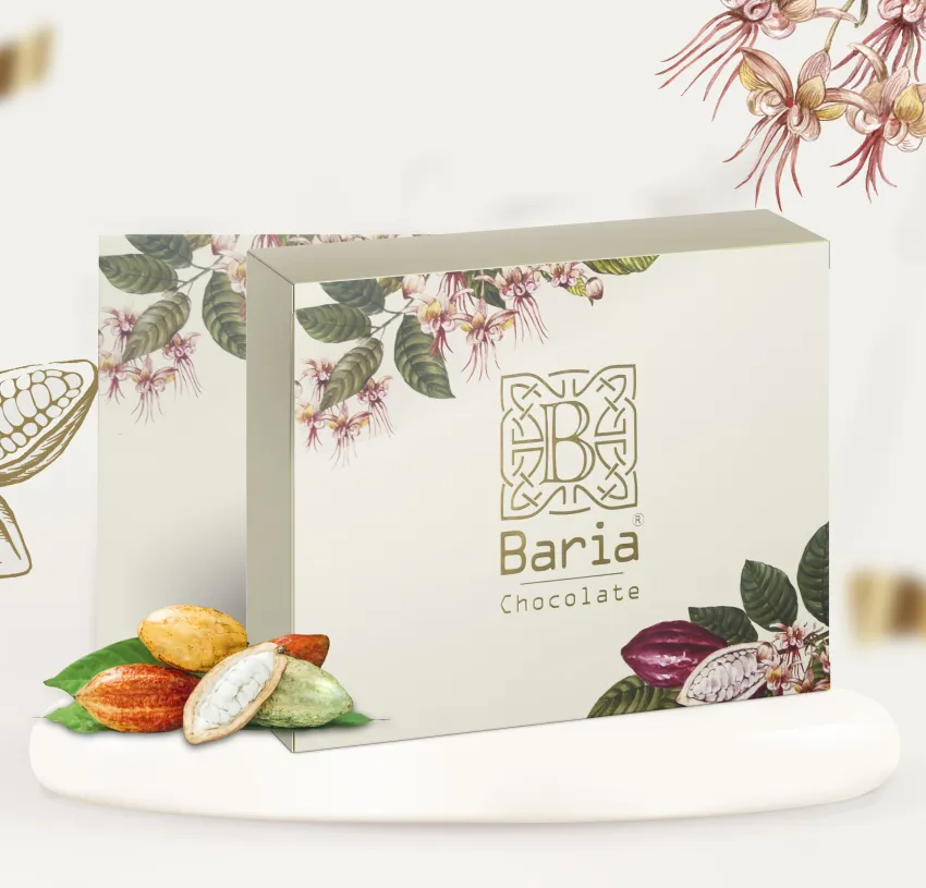 Hộp Quà Tặng Socola "Gold", Tôn Vinh Muôn Vị Socola, Set Socola Tổng Hợp Kèm Bột Cacao, Hộp Quà Biếu, Quà Tặng Đặc Sản Việt Nam, Quà Tặng Doanh Nghiệp