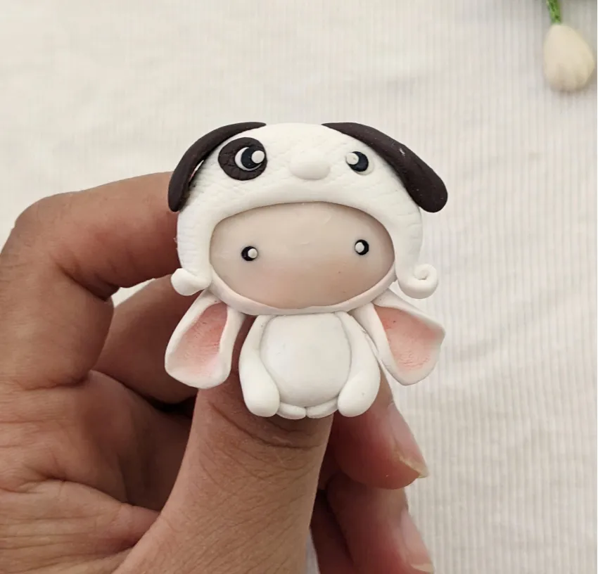 Ghim Cài Đất Sét "Thỏ Puppy", Tan Chảy Với Sự Ngộ Nghĩnh Đáng Yêu, Ghim Cài Áo, Ghim Cài Túi Xách Dễ Thương, Phụ Kiện Đất Sét, Quà Tặng Thủ Công Ghim Cài Đất Sét "Thỏ Puppy", Tan Chảy Với Sự Ngộ Nghĩnh Đáng Yêu, Ghim Cài Áo, Ghim Cài Túi Xách Dễ Thương, Phụ Kiện Đất Sét, Quà Tặng Thủ Công