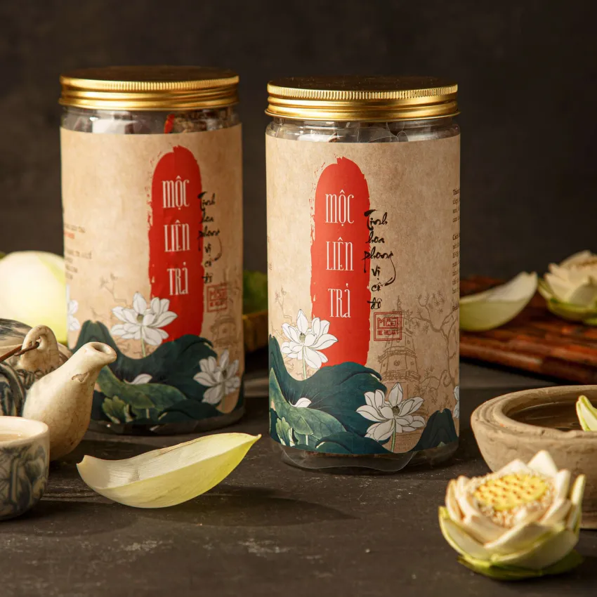 Mộc Liên Trà, Trà Thảo Mộc Mix, Trà Hoa Thiên Nhiên, Trà An Thần, Tốt Cho Phụ Nữ, Nguyên Liệu Sạch