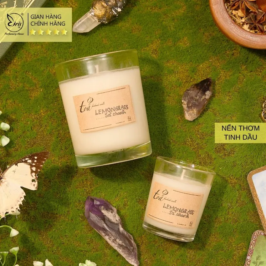 Nến Thơm Sả Chanh Nến Thơm Sả Chanh