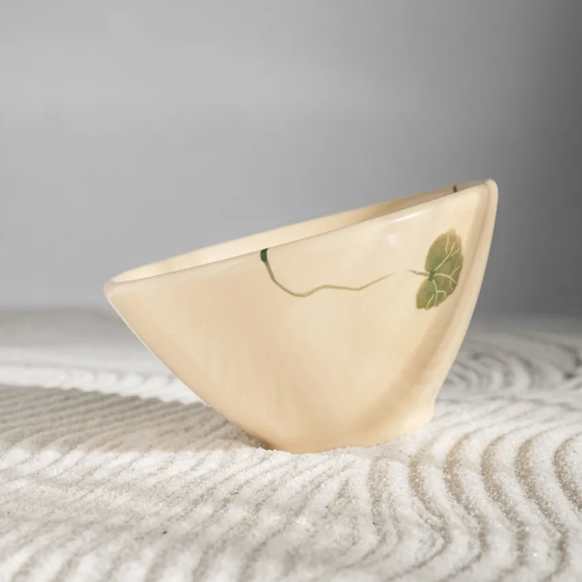 Summer Centella Ceramic English Rice Bowl Summer Centella Ceramic English Rice Bowl