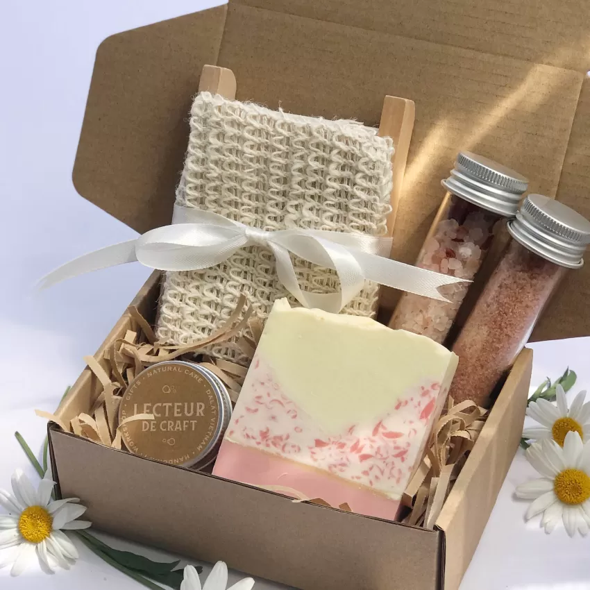 Exfoliating Handmade Soap Gift Box