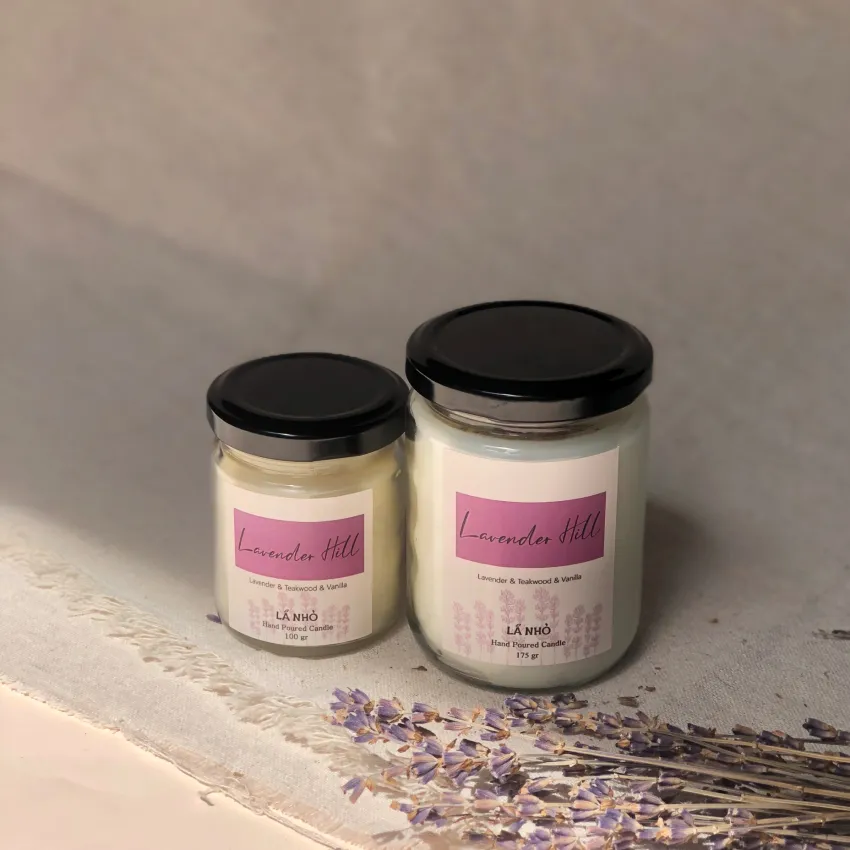 Lavender Hill Scented Candle