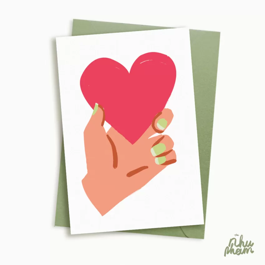 Heart Valentine Card