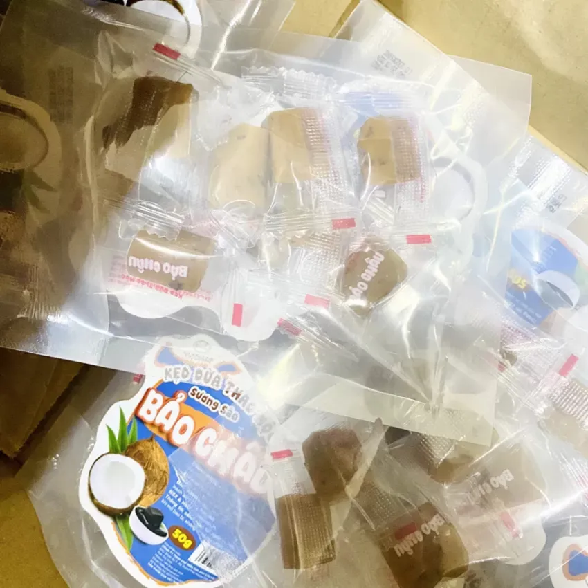 Grass Jelly Coconut Candy, Grass Jelly-Flavored Coconut Candy, Special Coconut Candy, Bao Chau Herbal Coconut Candy, Fragrant Coconut Candy Grass Jelly Coconut Candy, Grass Jelly-Flavored Coconut Candy, Special Coconut Candy, Bao Chau Herbal Coconut Candy, Fragrant Coconut Candy