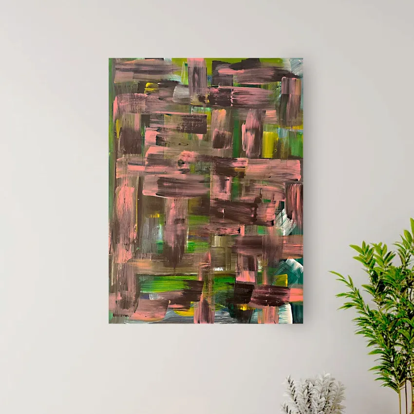 HODGKINASIA, Hand Drawn Abstract Painting, Harmonious And Delicate Colors, Geometric Patterns, Profound Artwork HODGKINASIA, Hand Drawn Abstract Painting, Harmonious And Delicate Colors, Geometric Patterns, Profound Artwork