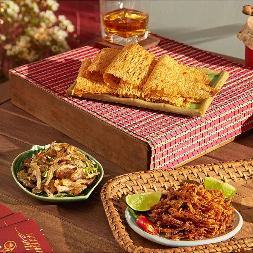 [Hỏa tốc HCM] Hộp Quà Tết Nghênh Xuân 2024 Vạn Phúc 01 - Heyday Cacao